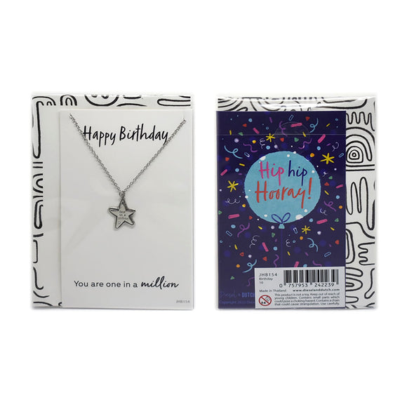 Jewellery Card - Happy Birthday