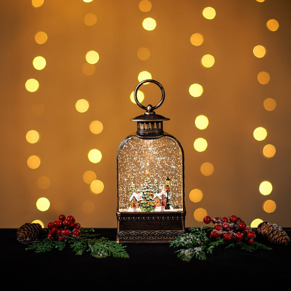 Lantern - Snowing Bristol Xmas Town