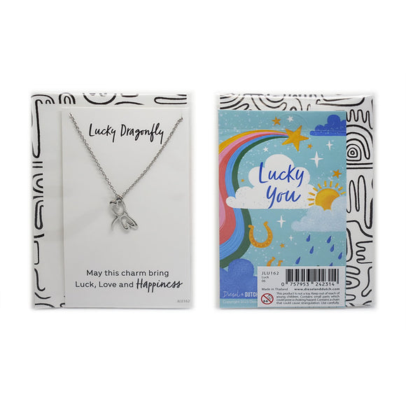 Jewellery Card - Lucky Dragonfly