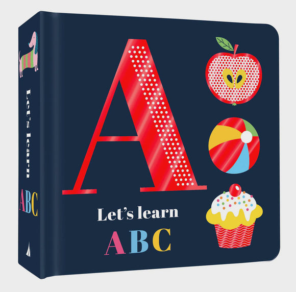 Chunky Foil Board Book - Let's Learn ABC