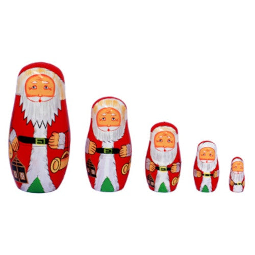 Russian nesting Dolls - Santa