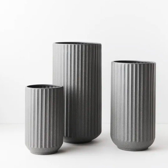 Vase - Kino - Grey