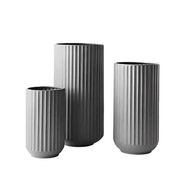 Vase - Kino - Grey