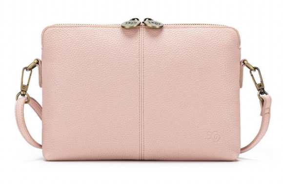 Black Caviar Designs Kiara Crossbody Clutch - Pink