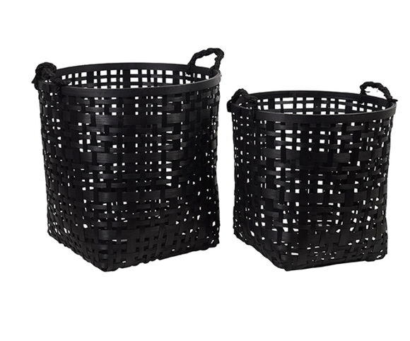 Basket - Boda Bamboo Black