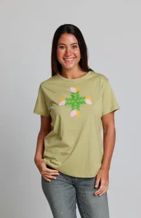 Stella + Gemma T-Shirt - Ace Sage Citrus Petals