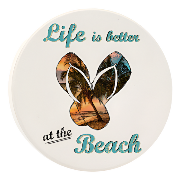 Car Coaster - Life At The Beach