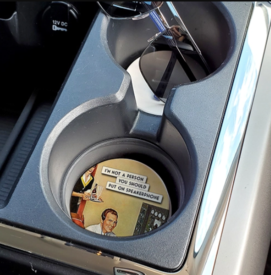 Car Coaster - Speakerphone