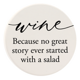 Car Coaster - Wine Because