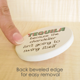 Car Coaster - Wine Because