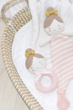 Knitted Rattle - Sophia the Ballerina