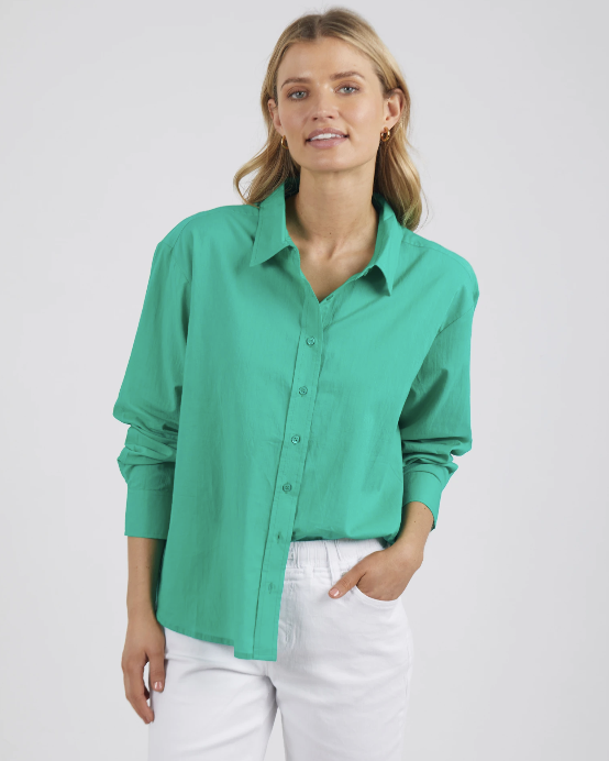 Foxwood Shirt - Sunday Emerald