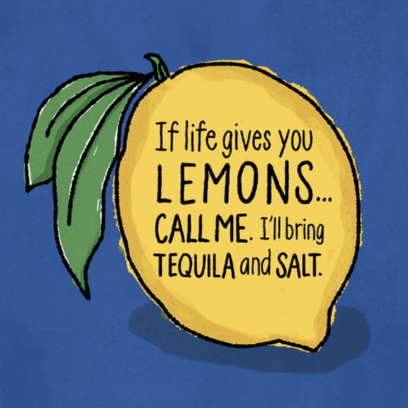 If Life Gives You lemons - Inspirational Greeting Card