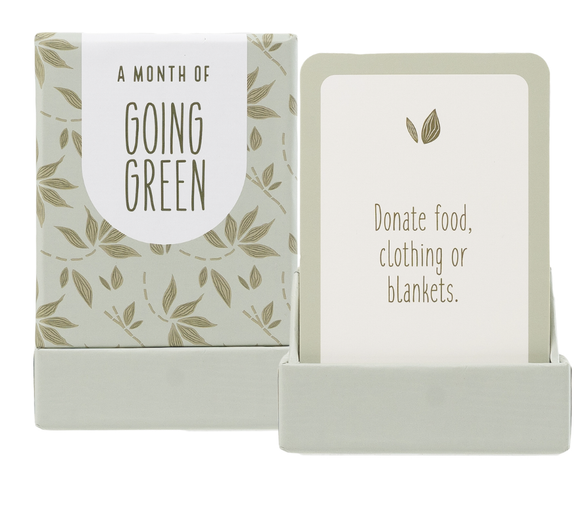 Affirmation Cards - A Month of Going Green