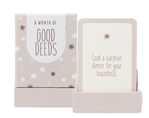 Affirmation Cards - A Month of Good Deeds