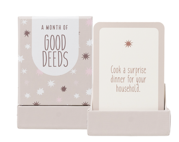 Affirmation Cards - A Month of Good Deeds
