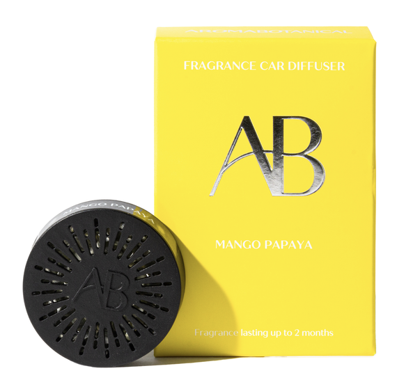 Aromabotanical Car Diffuser - Mango & Papaya