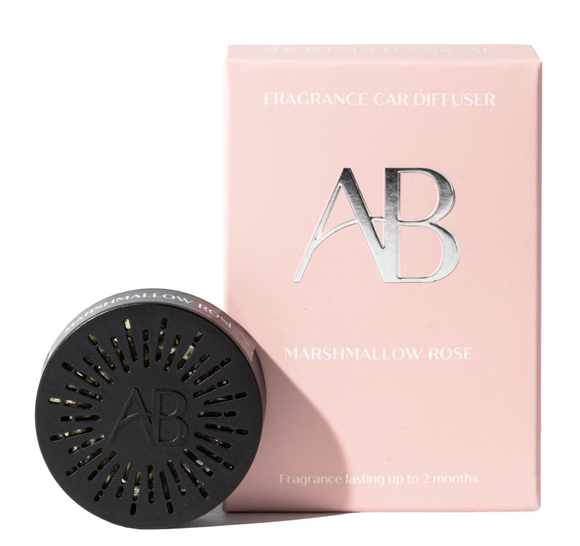 Aromabotanical Car Diffuser - Marshmallow Rose