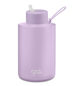 Frank Green - Ceramic Reusable Bottle Straw Lid 68oz Lilac Haze