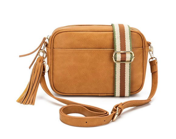 Black Caviar Designs Indie Crossbody Bag - Tan