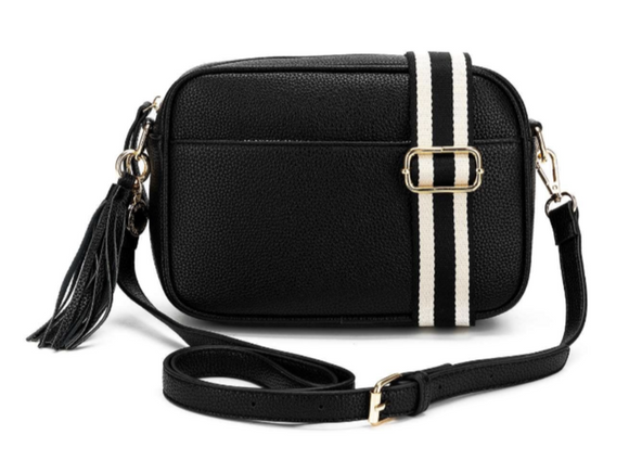 Black Caviar Designs Indie Crossbody Bag - Black