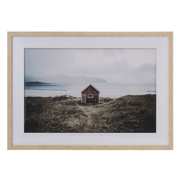 Cabin Retreat Wall Art - 70x50cm