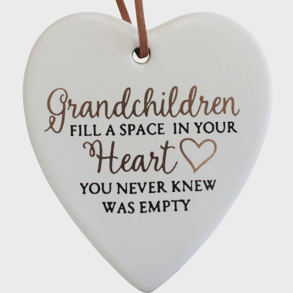 Hanging heart - Grandchildren