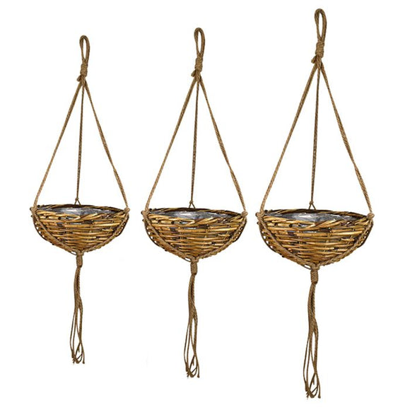 Hanging Basket - Rattan