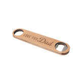 Father's Day Wooden Bottle Opener - Love