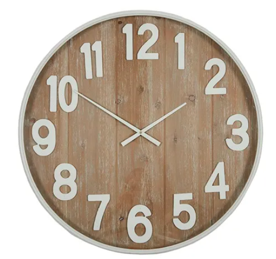 Wall Clock - Lane Metal and Wood - 74cm