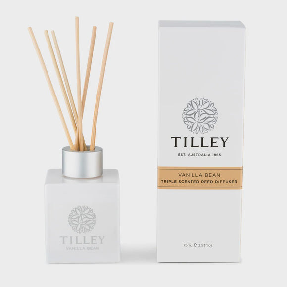 Tilley Aromatic Reed Diffuser 75ml - Vanilla Bean