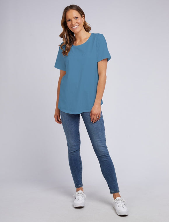 Foxwood Tee - Tranquil Blue