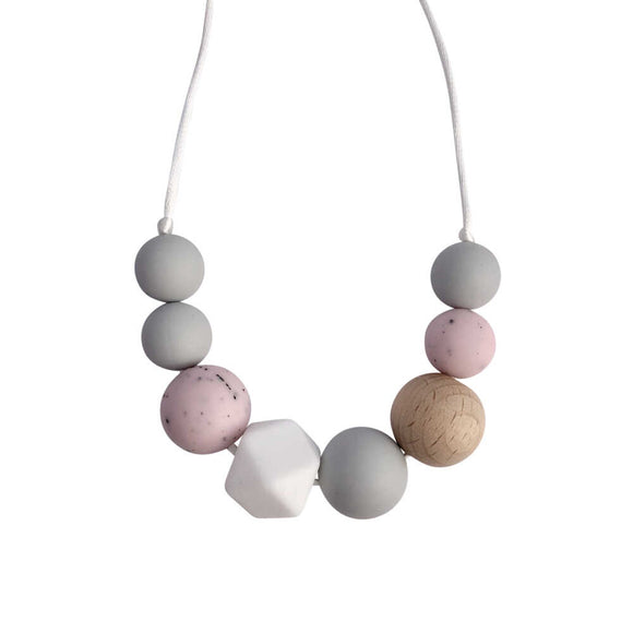 Silicone  Necklace - The ' Rosa'