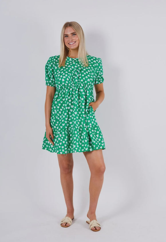Dress - Green Floral