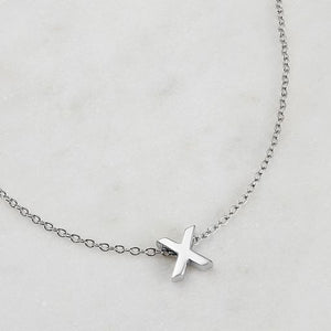 Zafino Letter Necklace - X