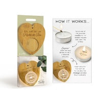 Surprise Candle - Heart on Fire