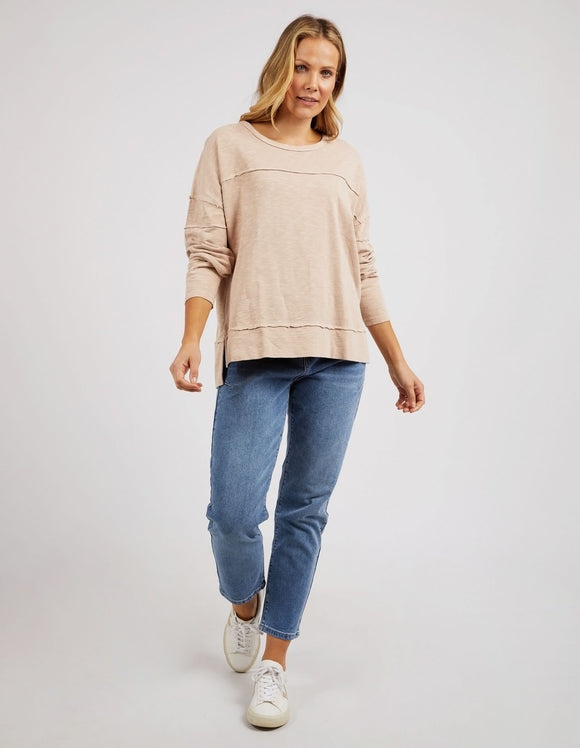 Foxwood Jayne Throw on Top - Oatmeal