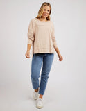 Foxwood Jayne Throw on Top - Oatmeal