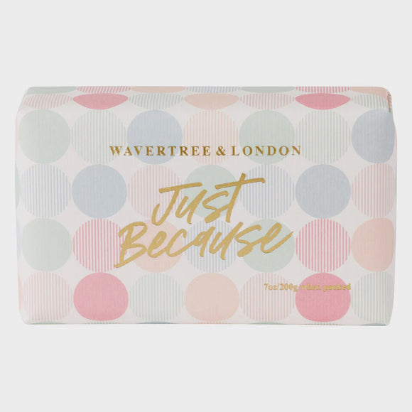 Wavertree & London Wrapped Soap  - Just Because