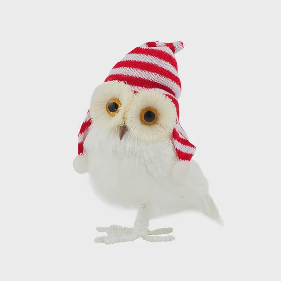 Standing Owl with Hat