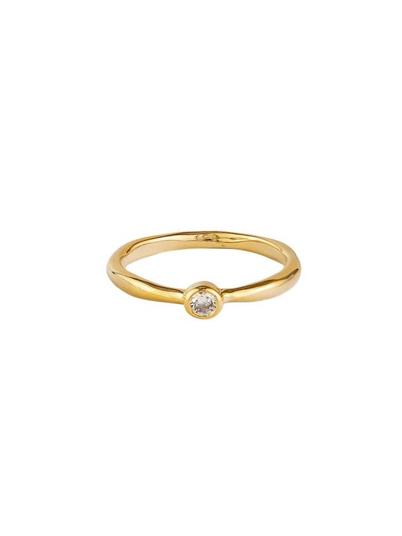 Ring - Single Crystal Gold