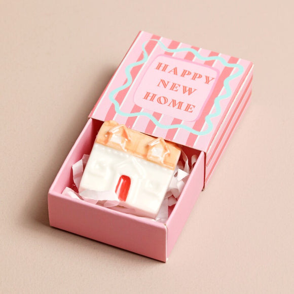 Tiny Matchbox Ceramic - House Token