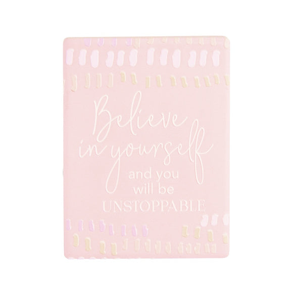 Talulah Believe Ceramic Magnet