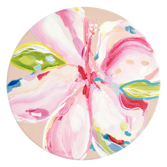 Ceramic Coaster - Talulah Pink Flower