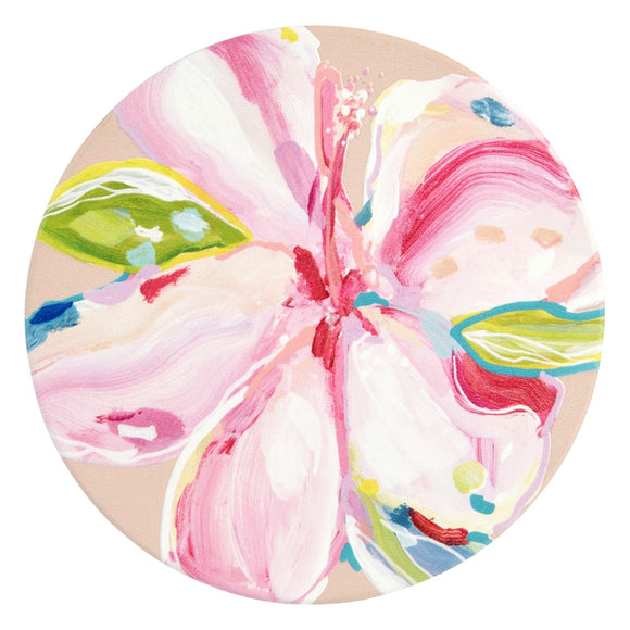 Ceramic Coaster - Talulah Pink Flower