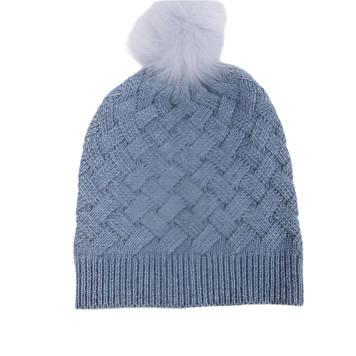 Cloudy Day Beanie - Ice Blue