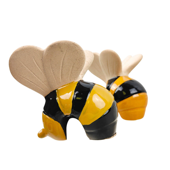 Pot Hanger Bee - Black & Yellow