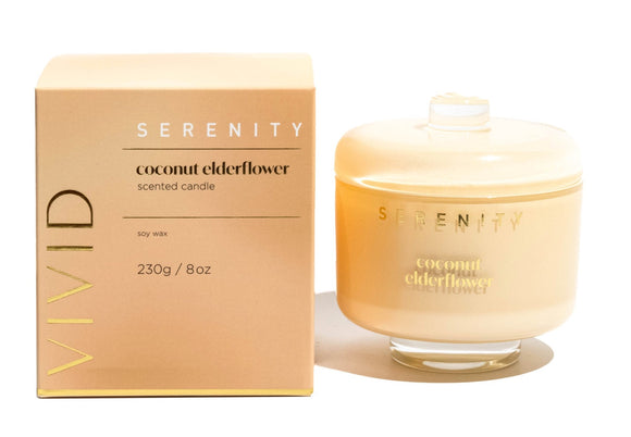 Candle - Vivid Coconut Elderflower